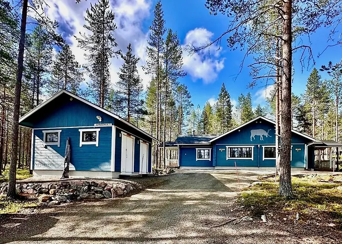 Chalet Hippu In Peaceful Location Near Äkäslompolo