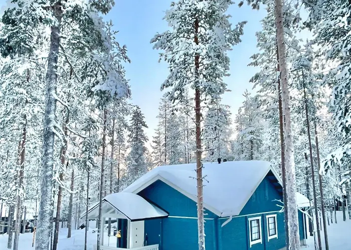 Chalet Hippu In Peaceful Location Near Äkäslompolo